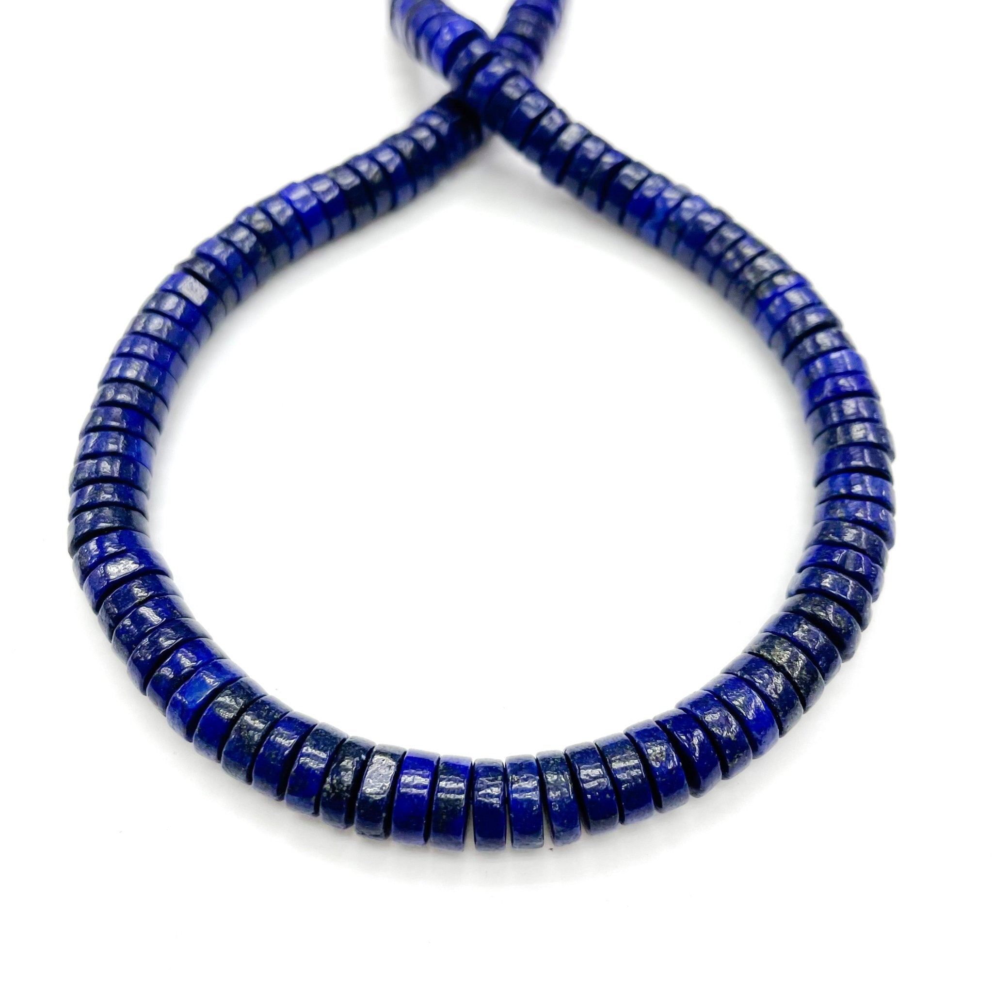 LAPISLAZULI RECONSTITUIDO | RONDELL | 8X3MM