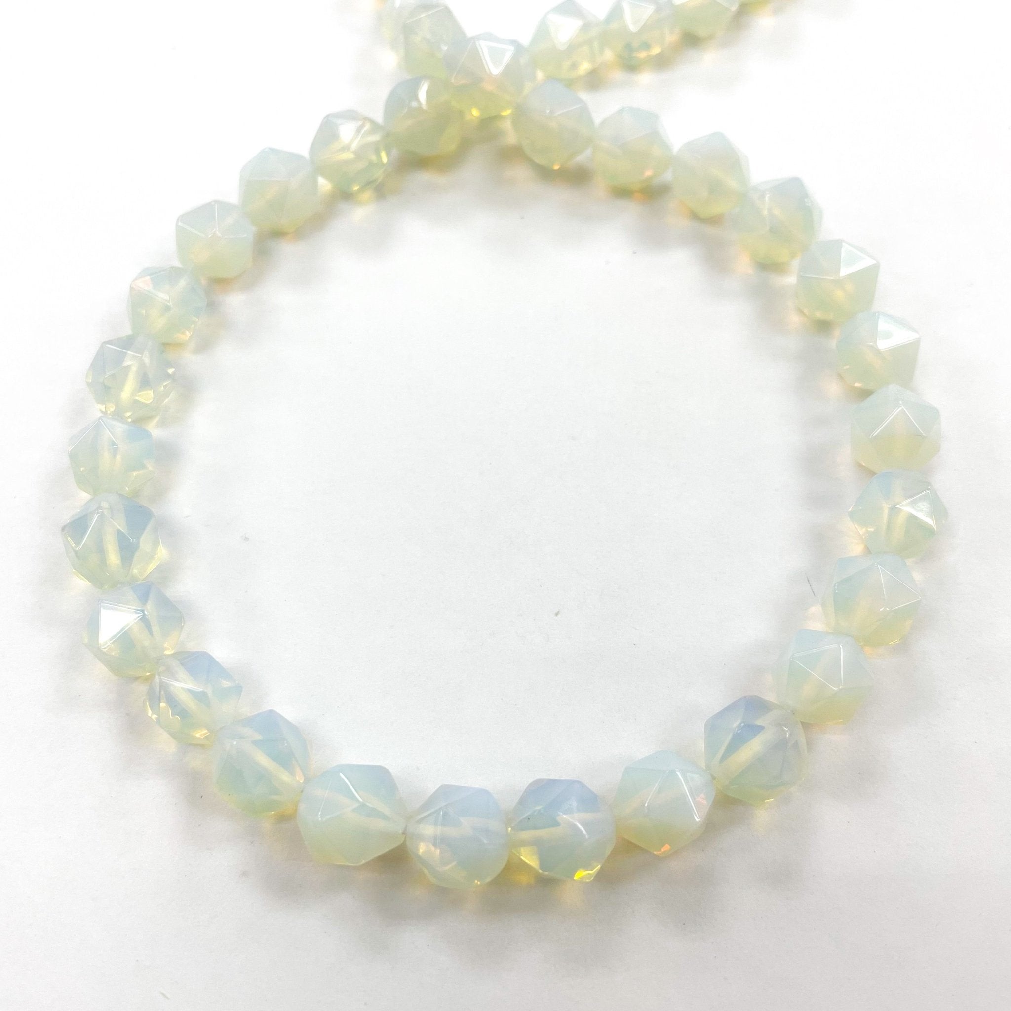 PIEDRA HEXAGONAL | 10MM | PIEDRA LUNA