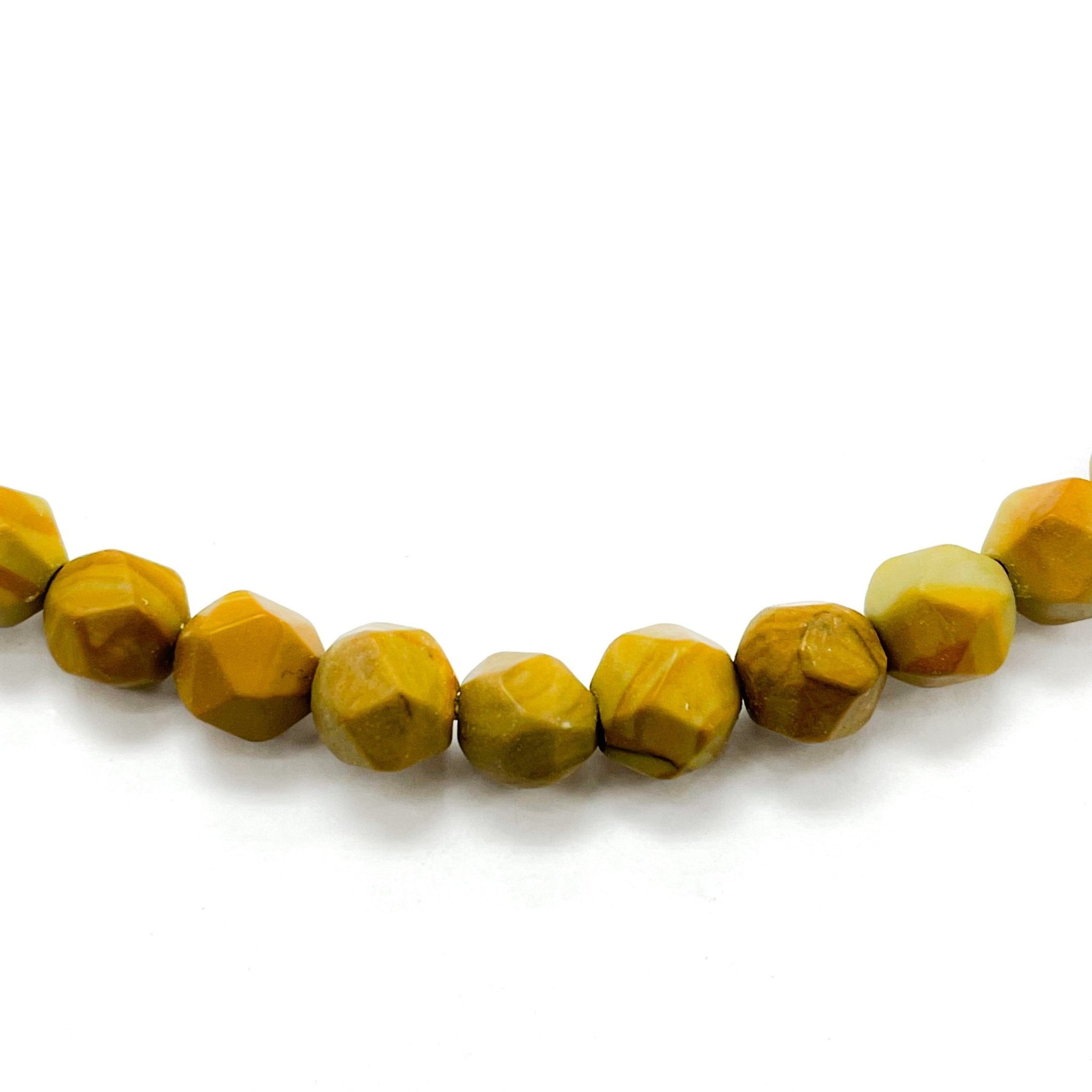 PIEDRA HEXAGONAL | 6MM | AGATA CAFE