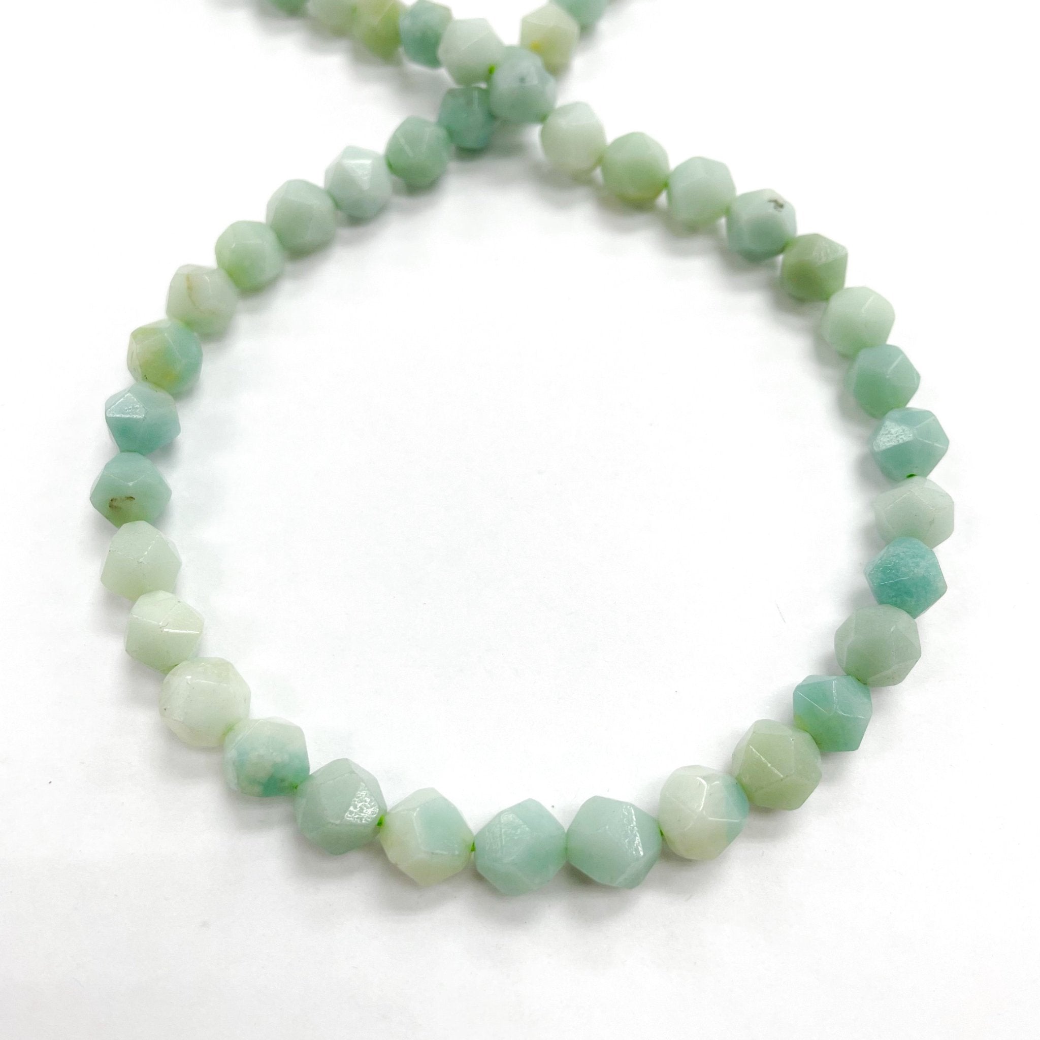 PIEDRA HEXAGONAL | 8MM | AMAZONITA