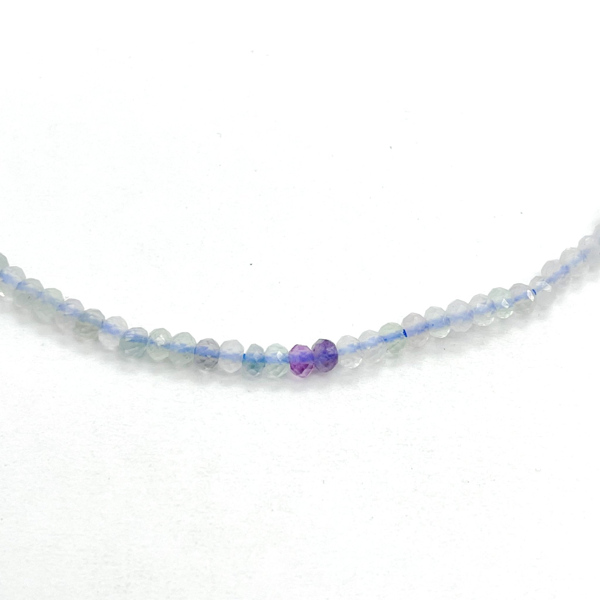 PIEDRAS NATURALES | MINI | FLUORITA | RONDELL | 2X3MM