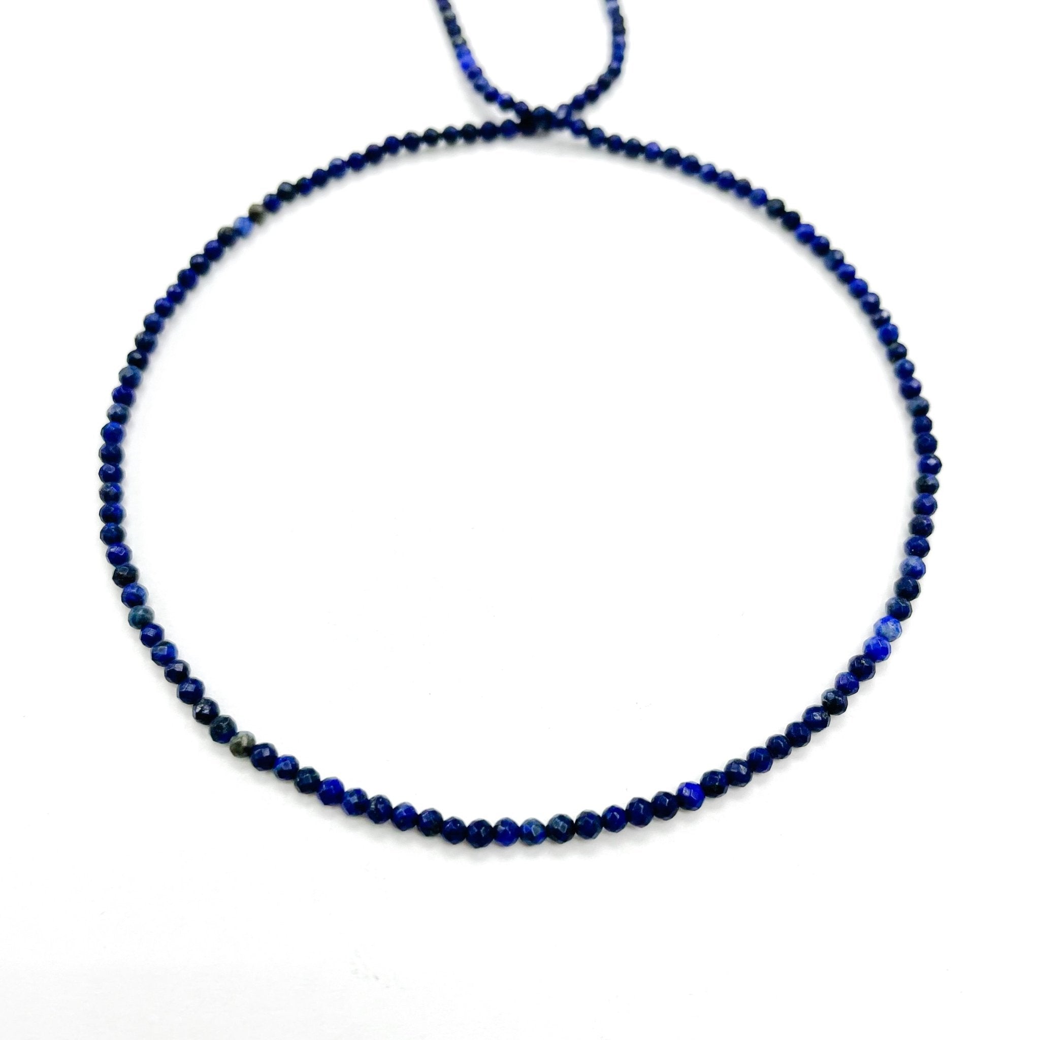 PIEDRAS RECONSTITUIDA | MINI | LAPISLAZULI FAC OSC | 2.3MM (7-33G)