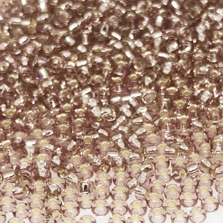 Miyuki Round Rocailles 11/0 | 12LRR | Silverline Burdeo B (C3)