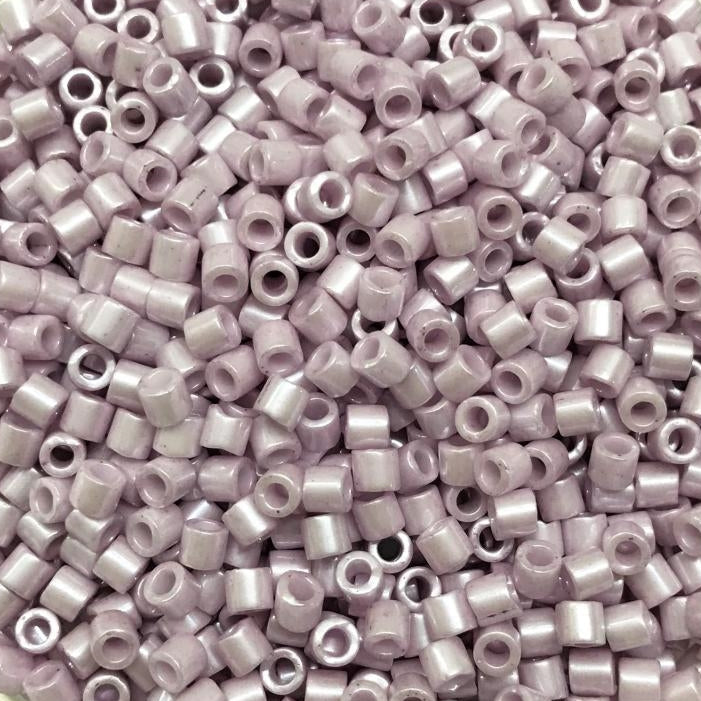 Miyuki Delica Beads 8/0 | 1534DB | Opaque Orchid Luster (C10)
