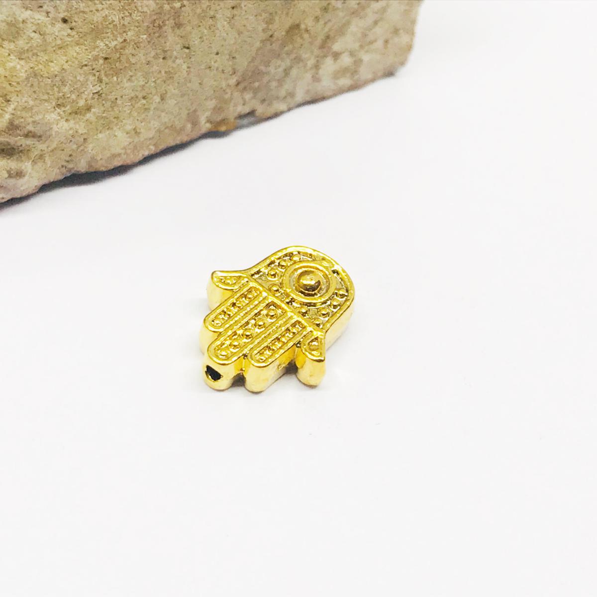 CONECTOR MANO | BAÑO DE ORO 24K | 14MM