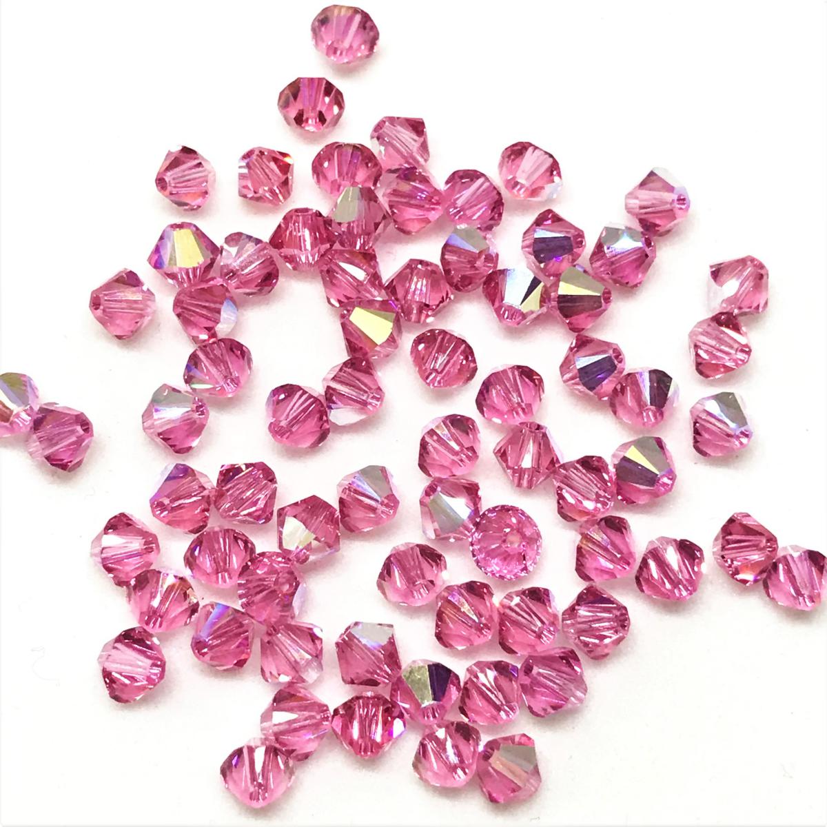 Bead Swarovski Crystals | 4mm | C2 SmT #209 | 25u | Rosado