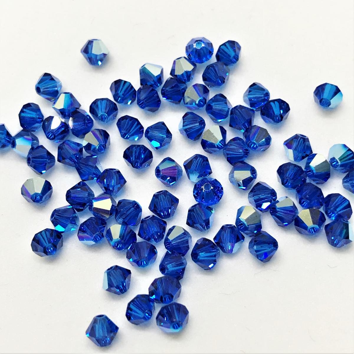 Bead Swarovski Crystals | 4mm | C3 SmT #243 | 25u | Azul