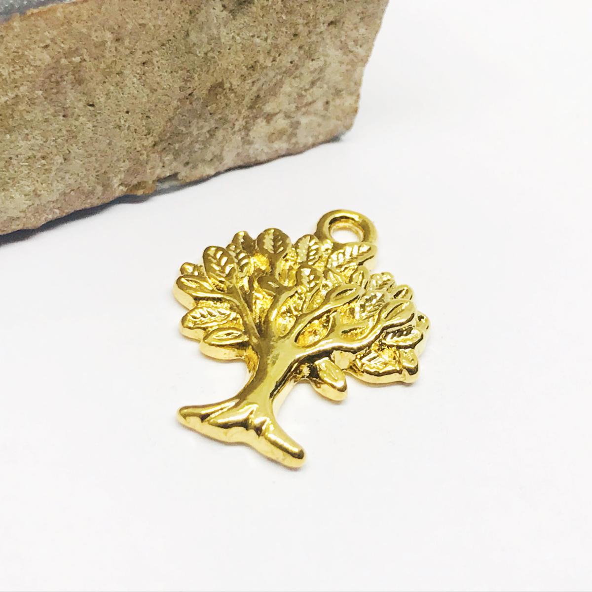 ARBOL DE LA VIDA | BAÑO DE ORO 24K | 20MM (32BO24K)
