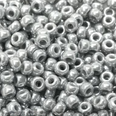 Miyuki Round Rocailles 8/0 | 443RR | Gris nacarado
