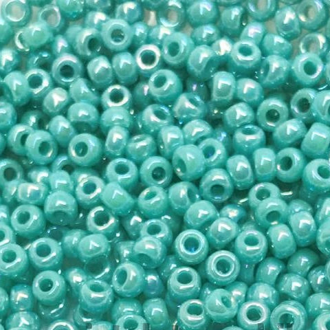 Miyuki Round Rocailles 8/0 | 485RR | Tornasol Turquesa (C9)