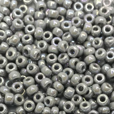 Miyuki Round Rocailles 8/0 | 489RR | Tornasol gris (C10)