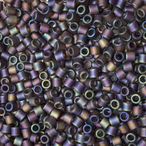 Miyuki Delica Beads 8/0 | 869DB | Morado Matizado (C10)