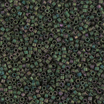 Miyuki Delica Beads 11/0 | 327DB | Verde matizado