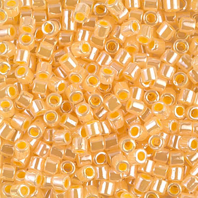 Miyuki Delica Beads 8/0 | 233DB | Amarillo satin (C10)