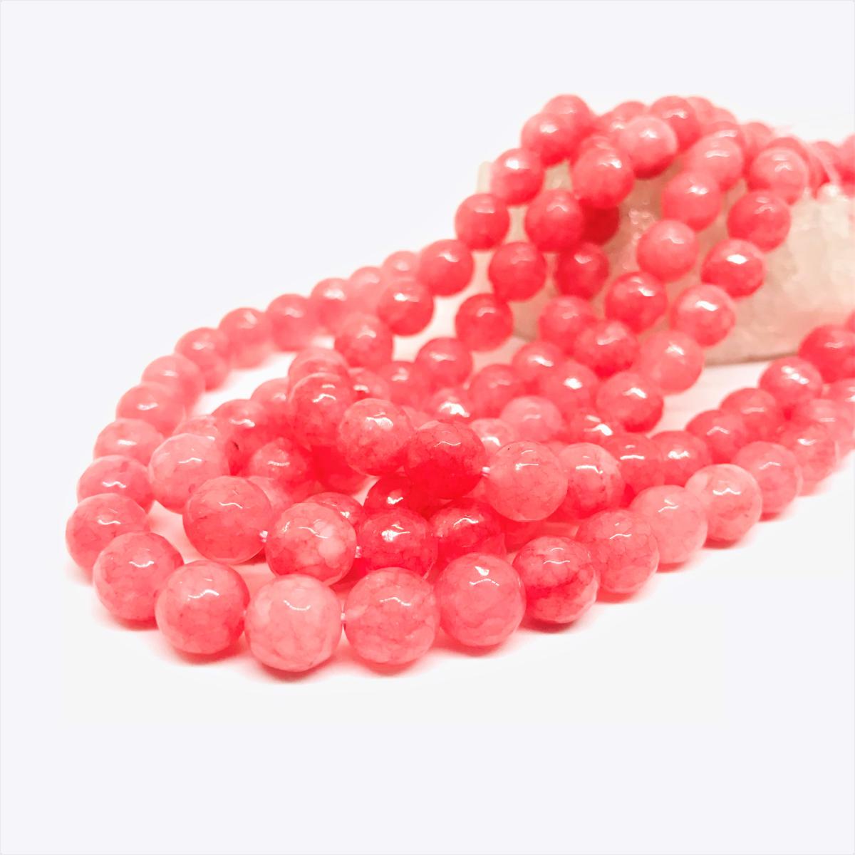 AGATA FACETADA | ROSADO MEDIO