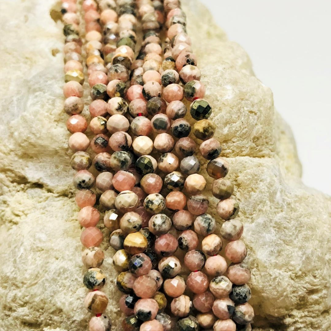 PIEDRAS NATURALES | MINI | RODONITA | 4MM (5-19A)