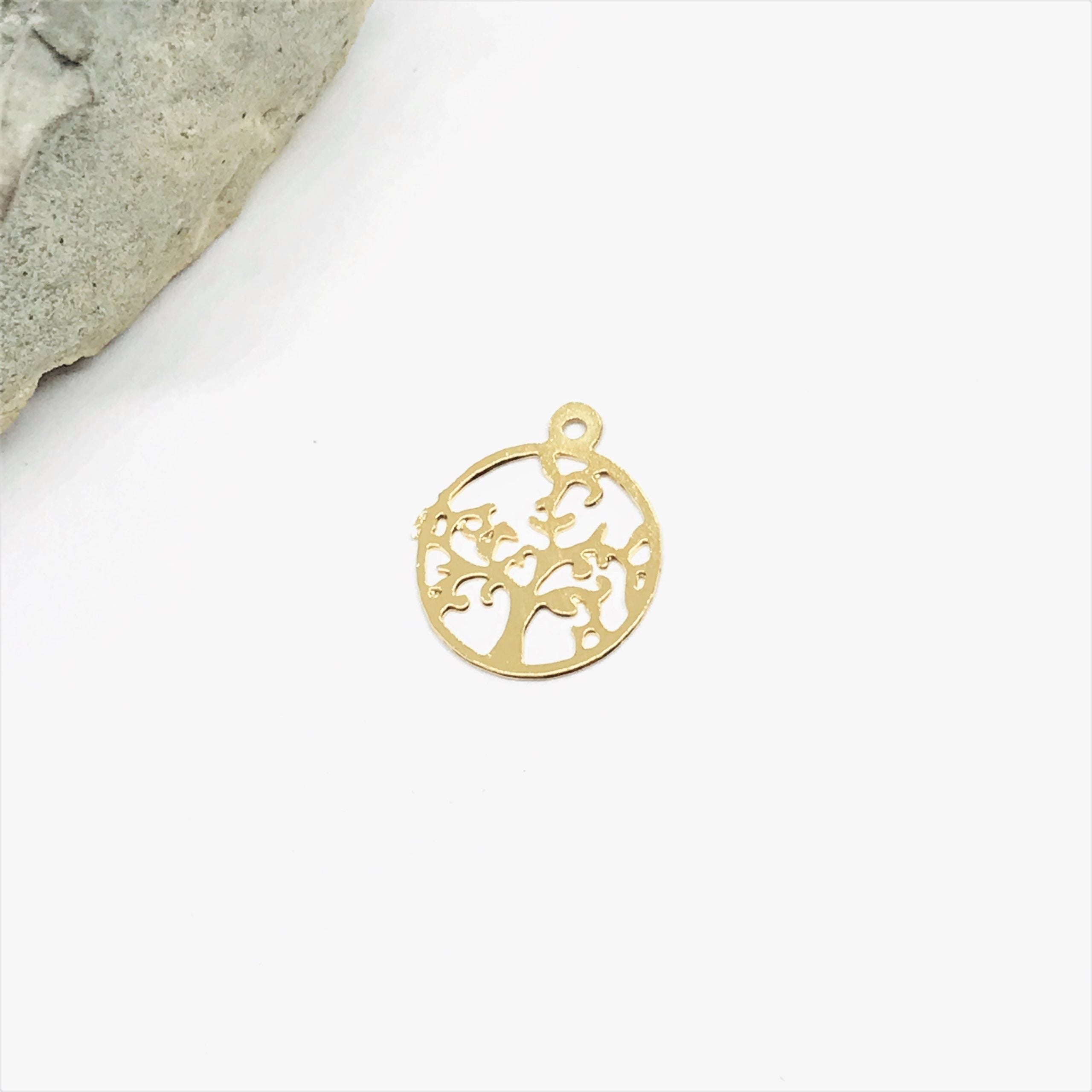 ARBOL DE LA VIDA | BAÑO DE ORO 18K | 16MM