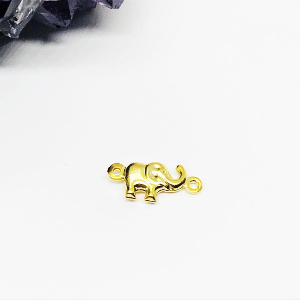 CONECTOR ELEFANTE | BAÑO DE ORO 24K | 13MM