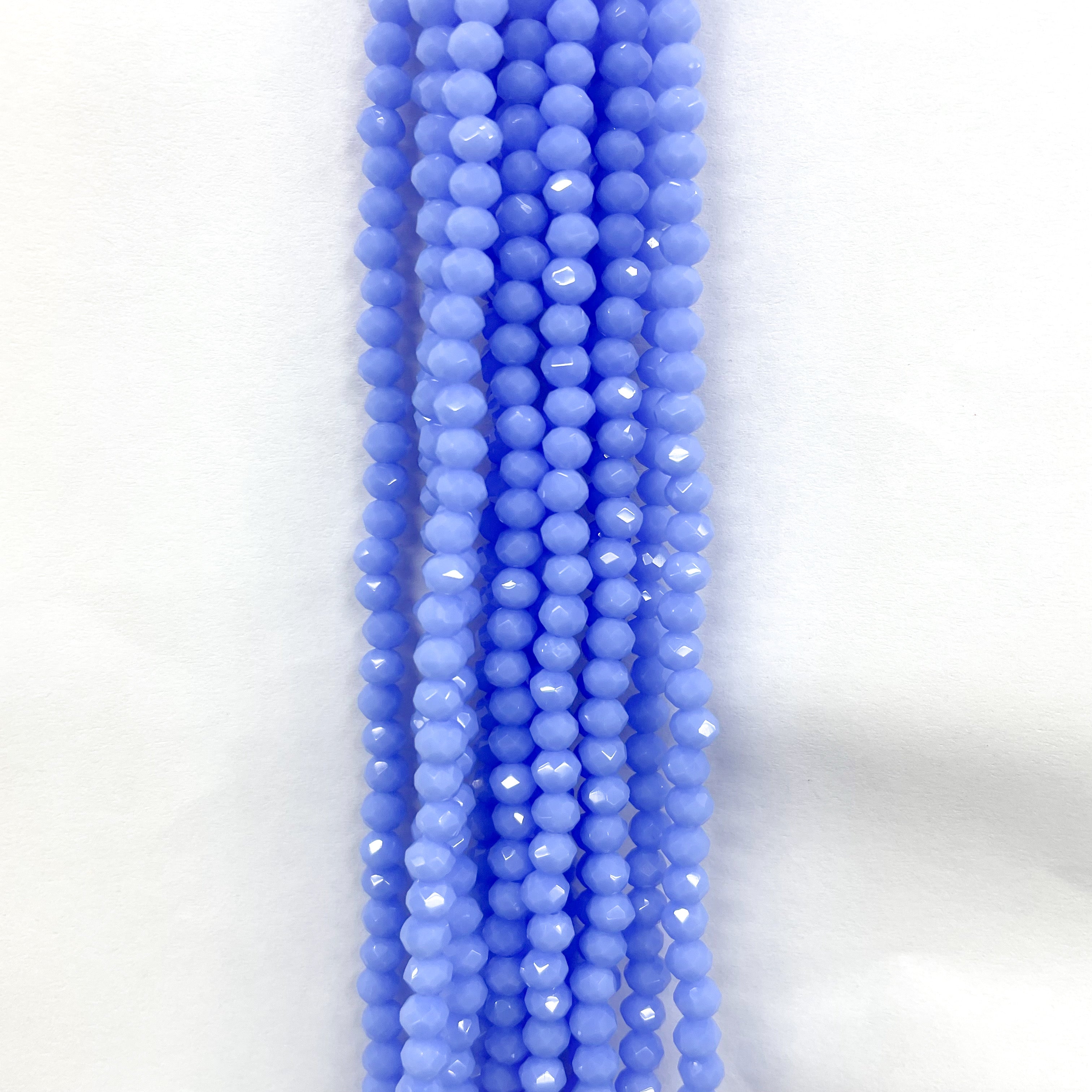 Cristal Chato | 4mm | Matte Azul Cielo (7-7H)