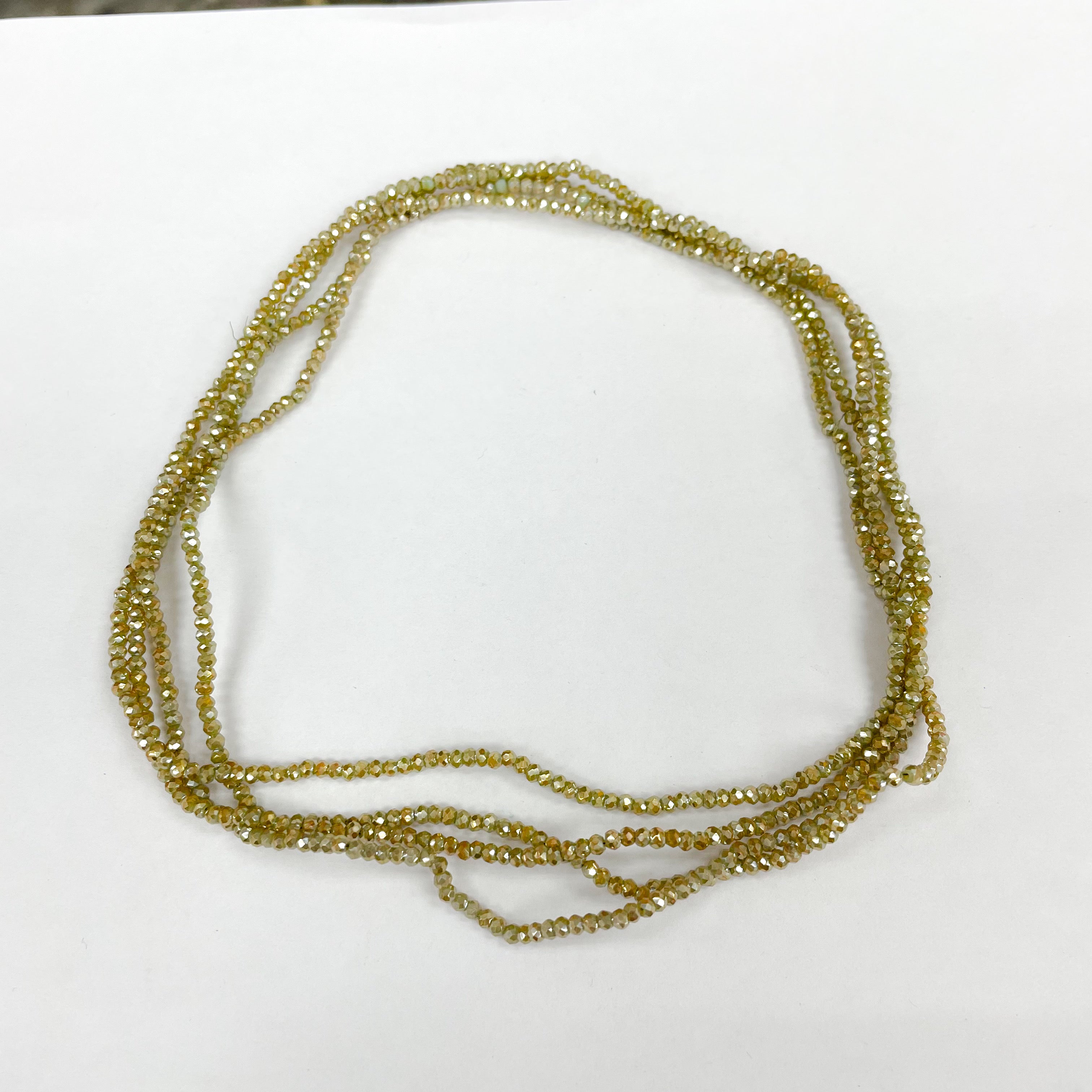 CRISTAL CHATO | VERDE OLIVA SATIN