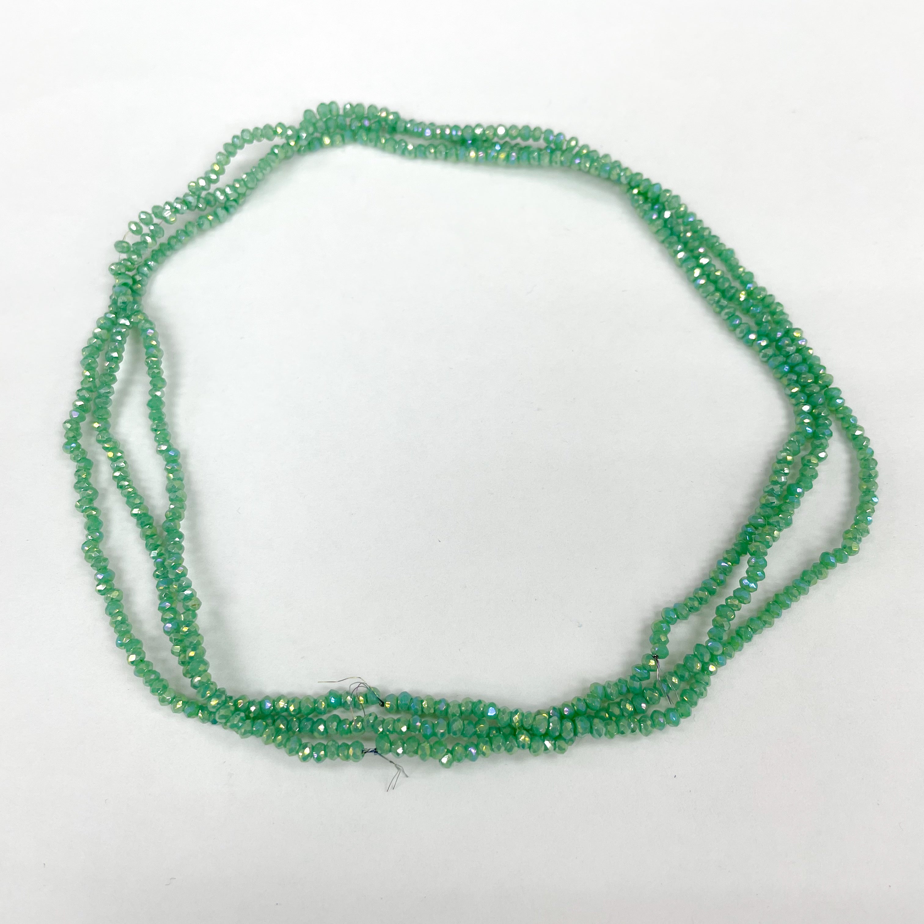 CRISTAL CHATO  | VERDE AGUA TORNASOL 2