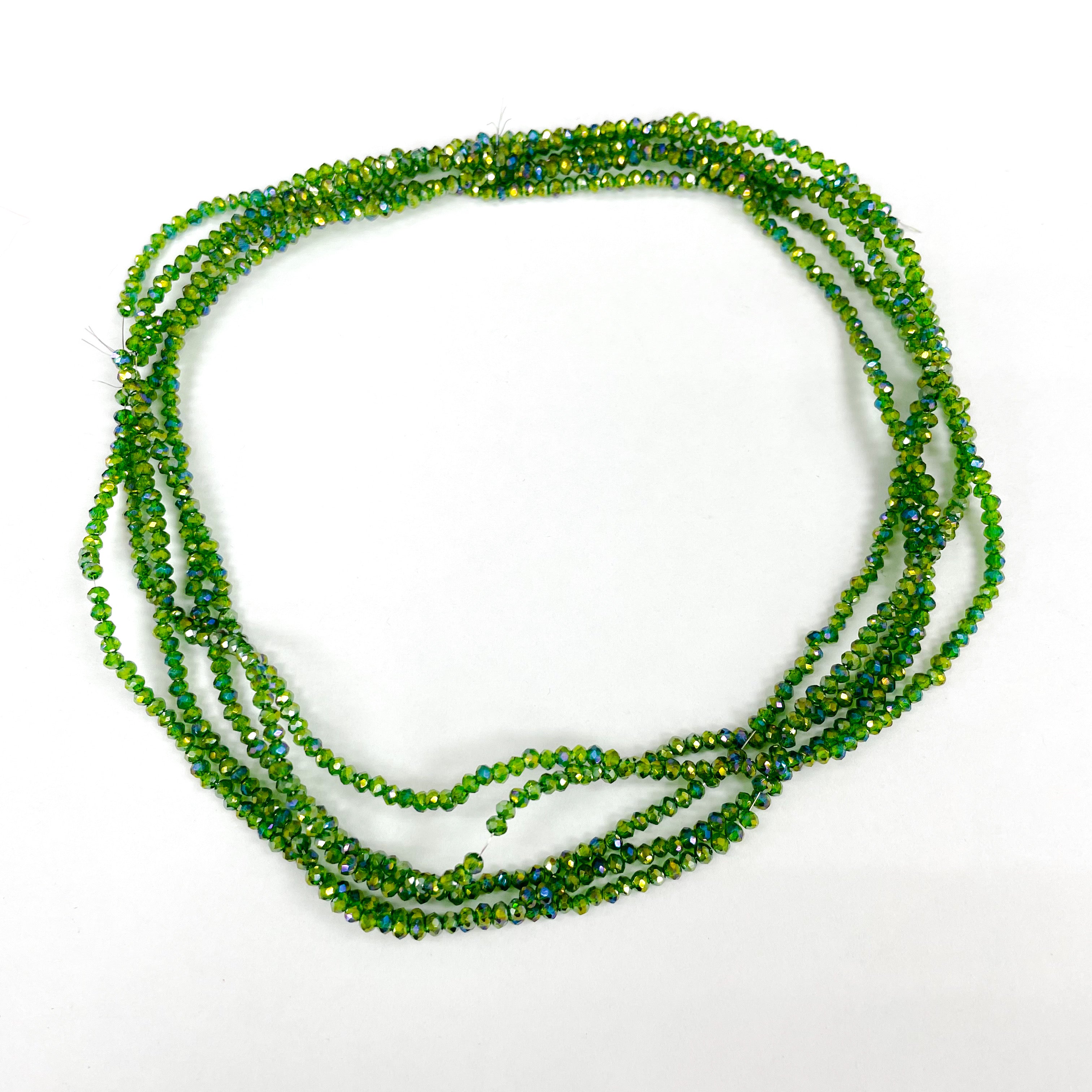 CRISTAL CHATO | 2.5MM | VERDE PASTO TORNASOL (10-18I)