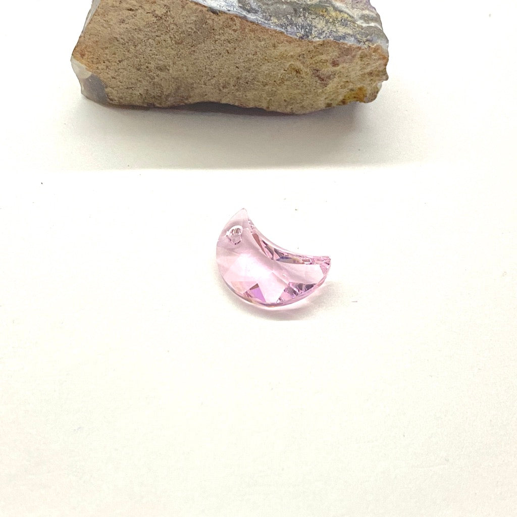 Swarovski Elements Media Luna | 20mm | Rosado (C3)-(3ML)