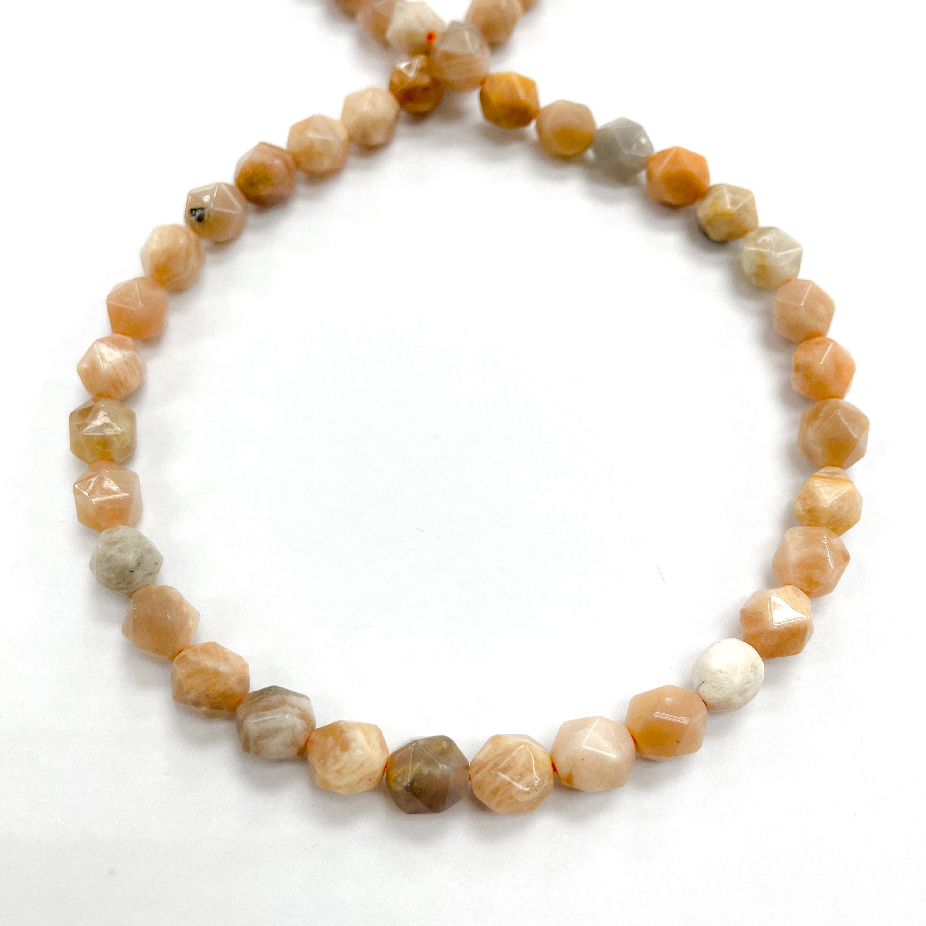 PIEDRA HEXAGONAL | 6MM | SUNSTONE (9-13A)