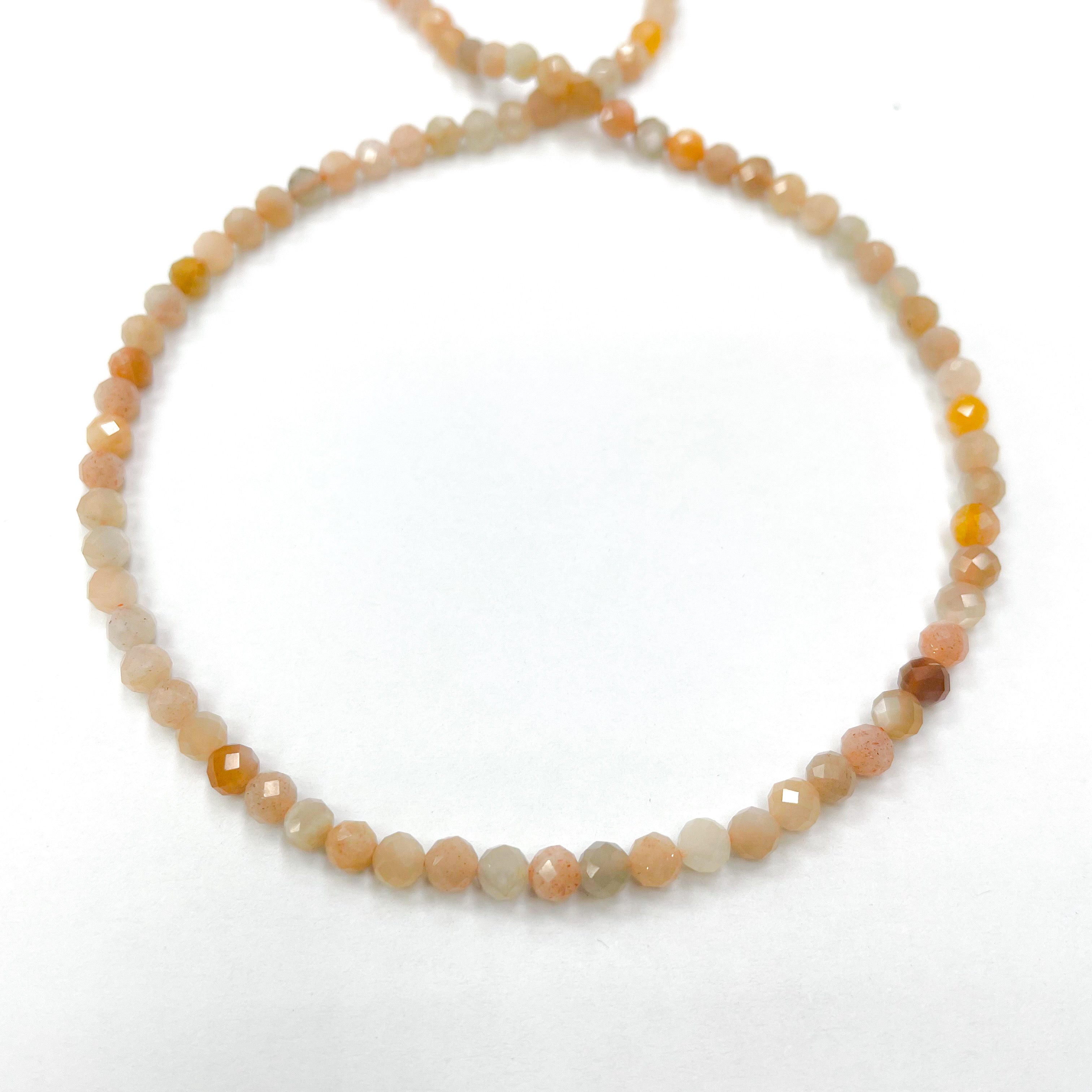 PIEDRAS NATURALES | MINI | MOON STONE | 4MM (1-15B)