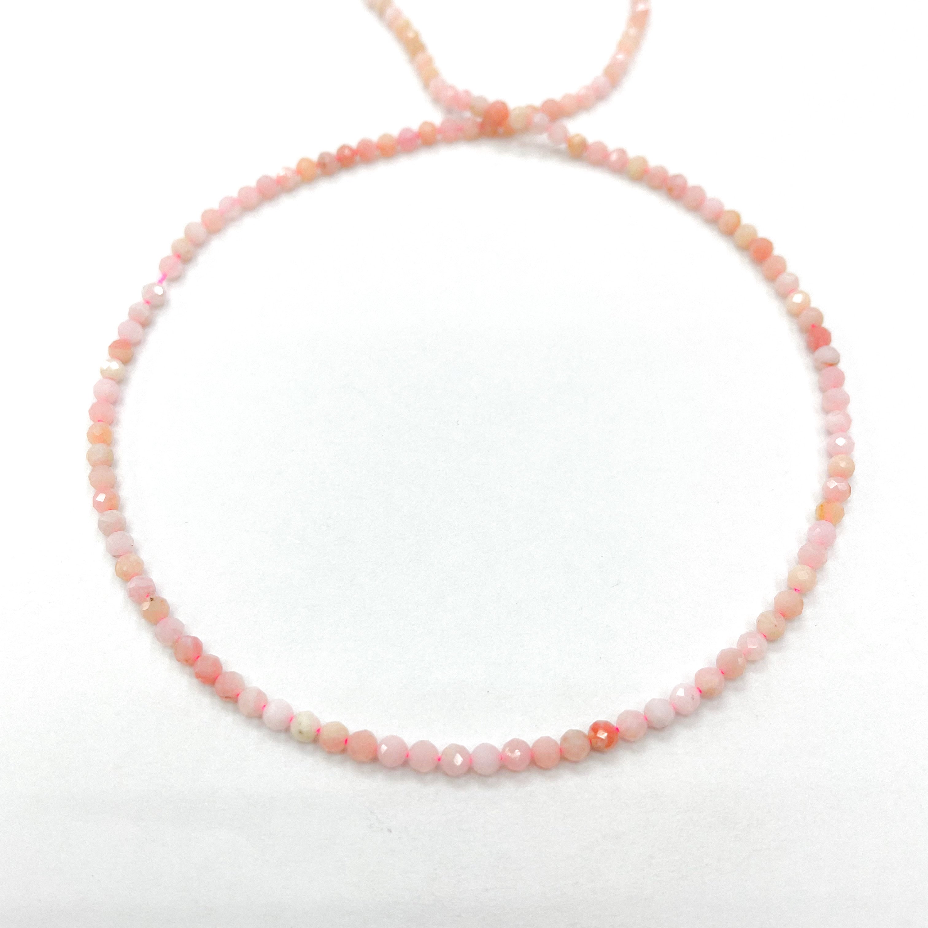 PIEDRAS NATURALES | MINI | OPALO ROSADO | 2.7MM (5-10B)