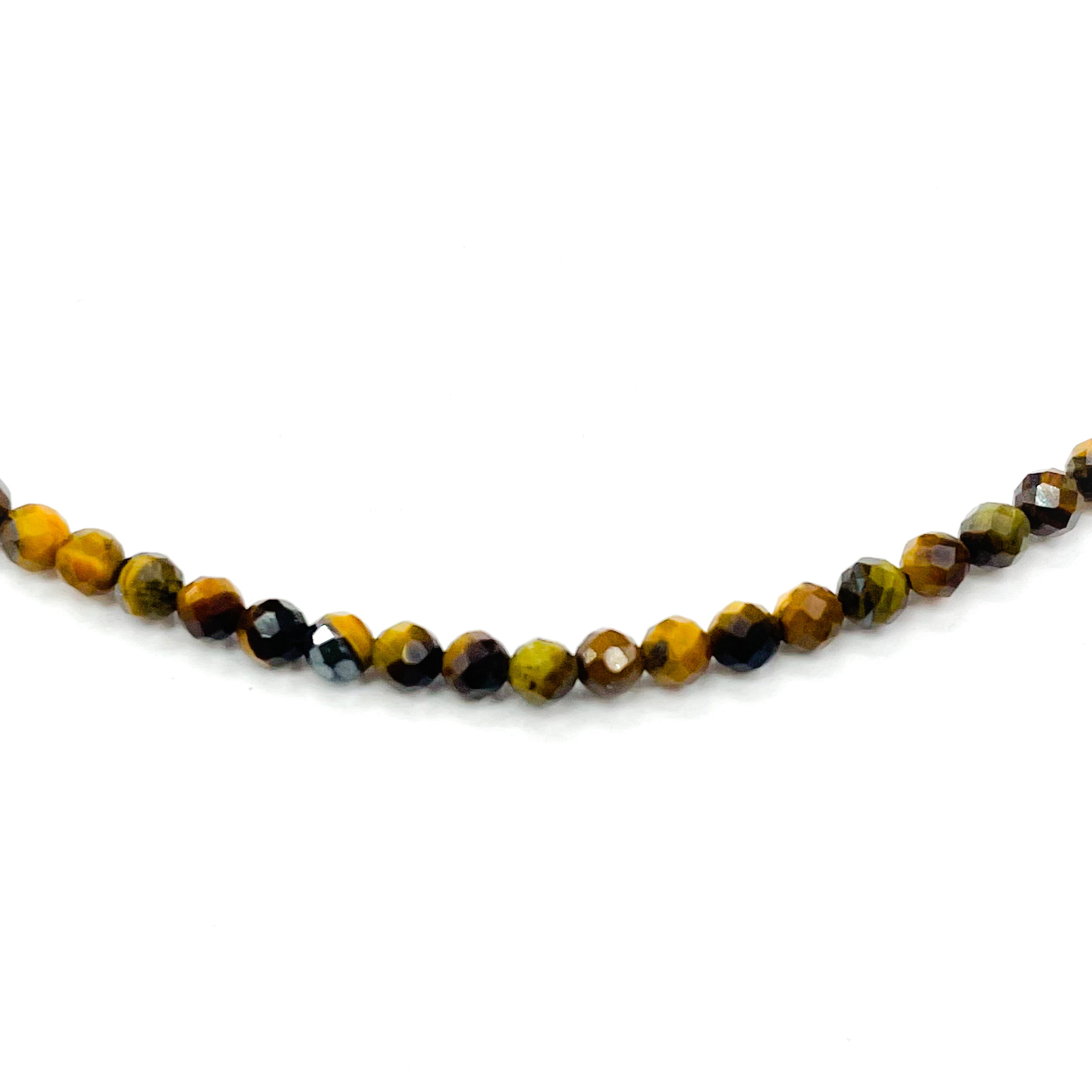 PIEDRAS NATURALES | MINI | OJO DE TIGRE | 2.8MM (1-11A)