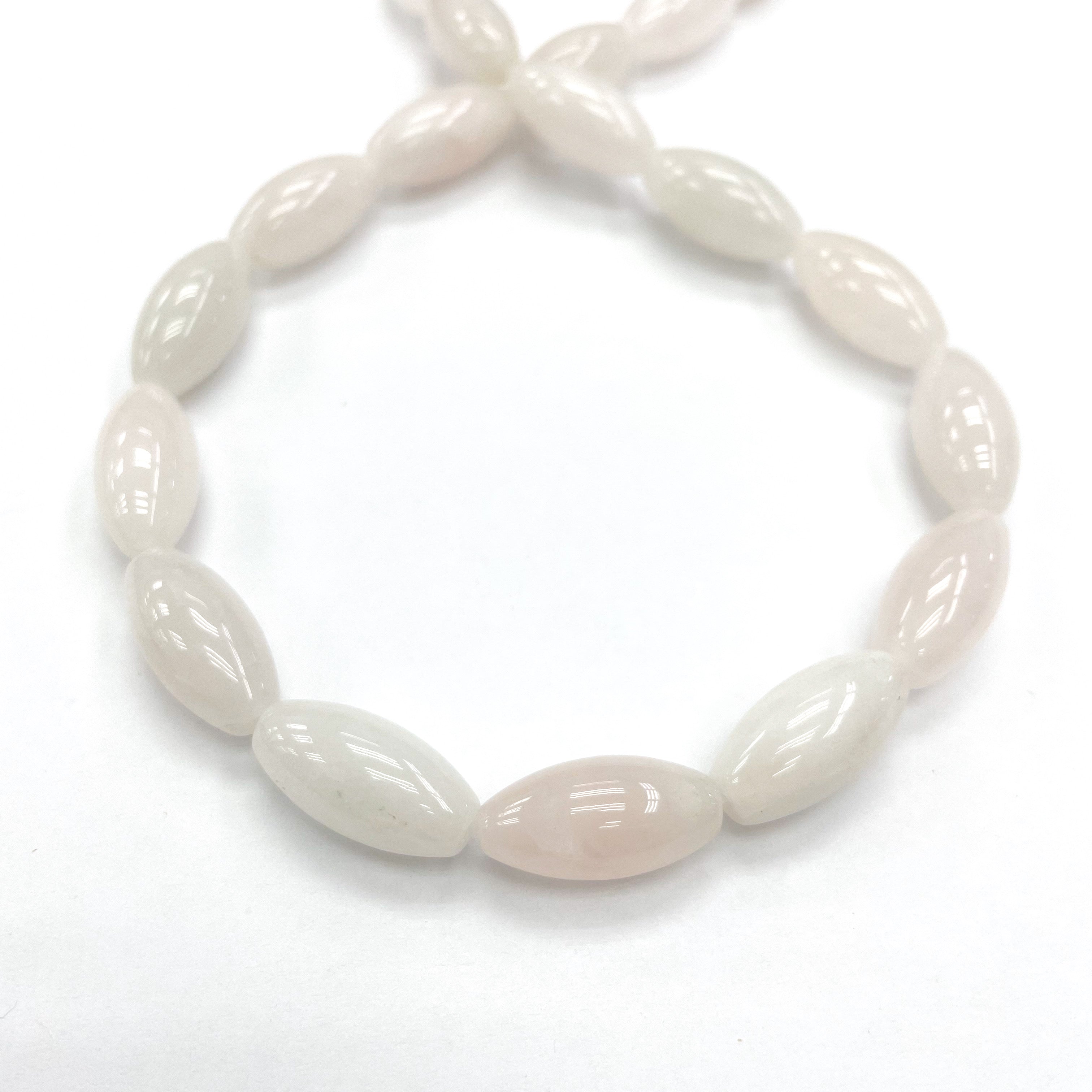 CUARZO ROSADO | OVALADO LARGO | 24MM X 10MM (16-8A)