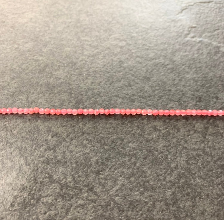 PIEDRAS NATURALES | MINI | CIRCONITA ROSADO INTENSO | 2MM (1-14A)