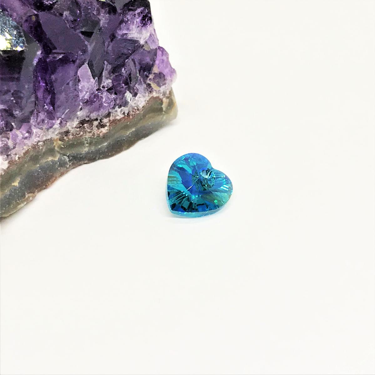 Swarovski Elements Corazón | 10mm | SAPPHIRE (C2-17COP)