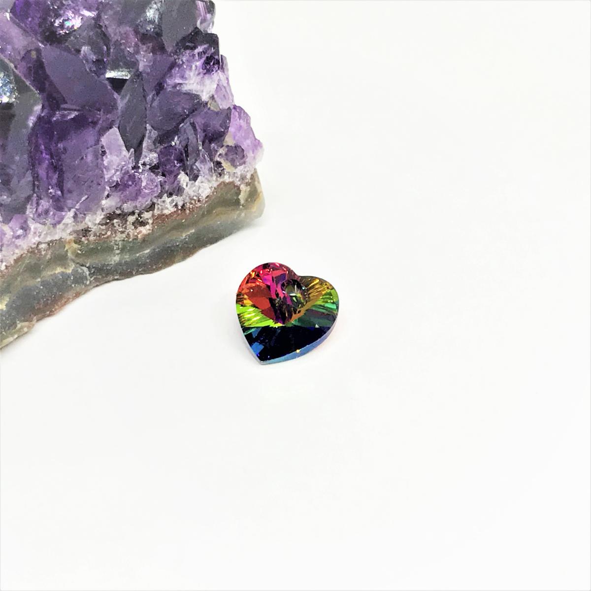 Swarovski Elements Corazón | 10mm | Vitrail Medium (C1)-4COP)