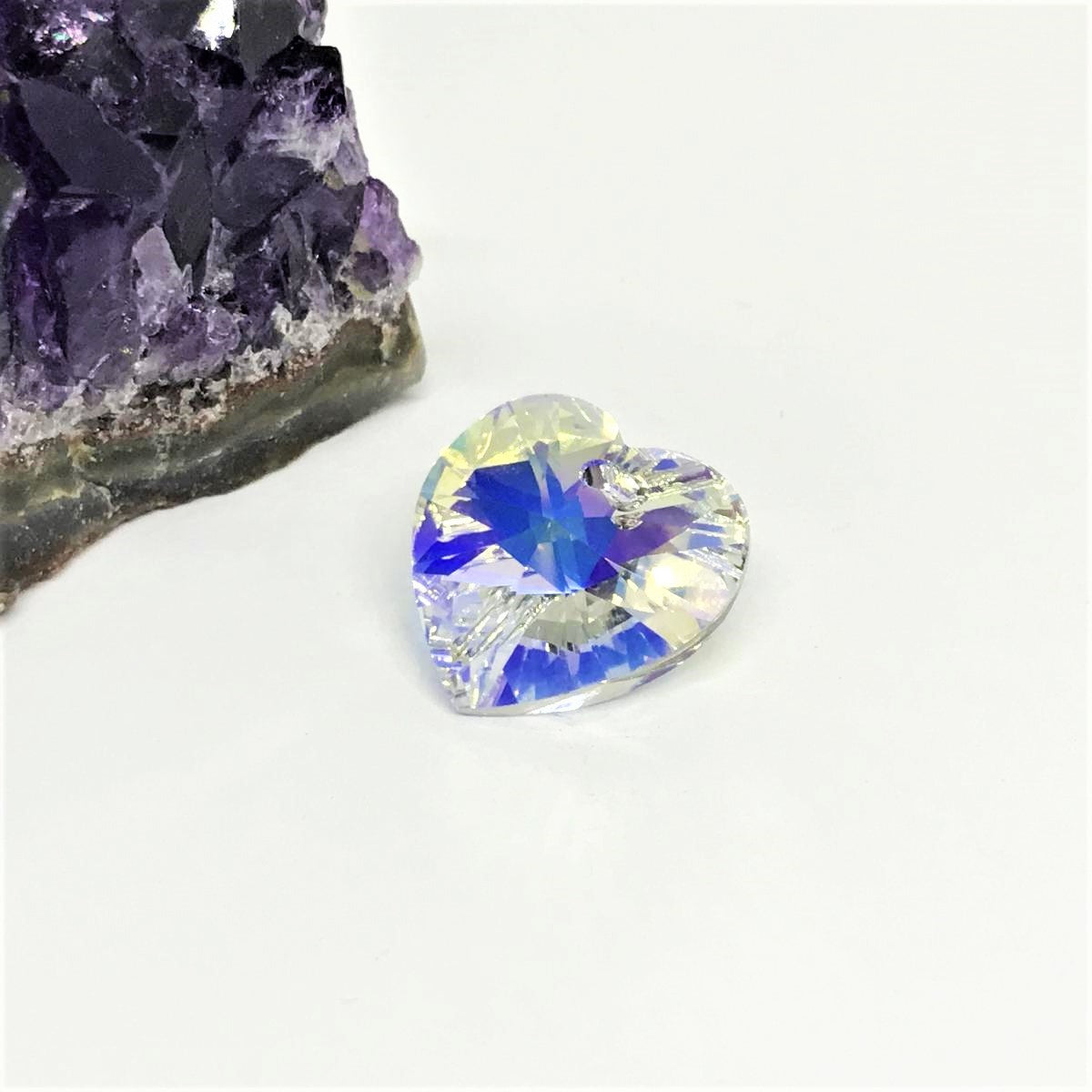 Swarovski Elements Corazón | 18mm | Aurora Boreal (C2)-(1COG)