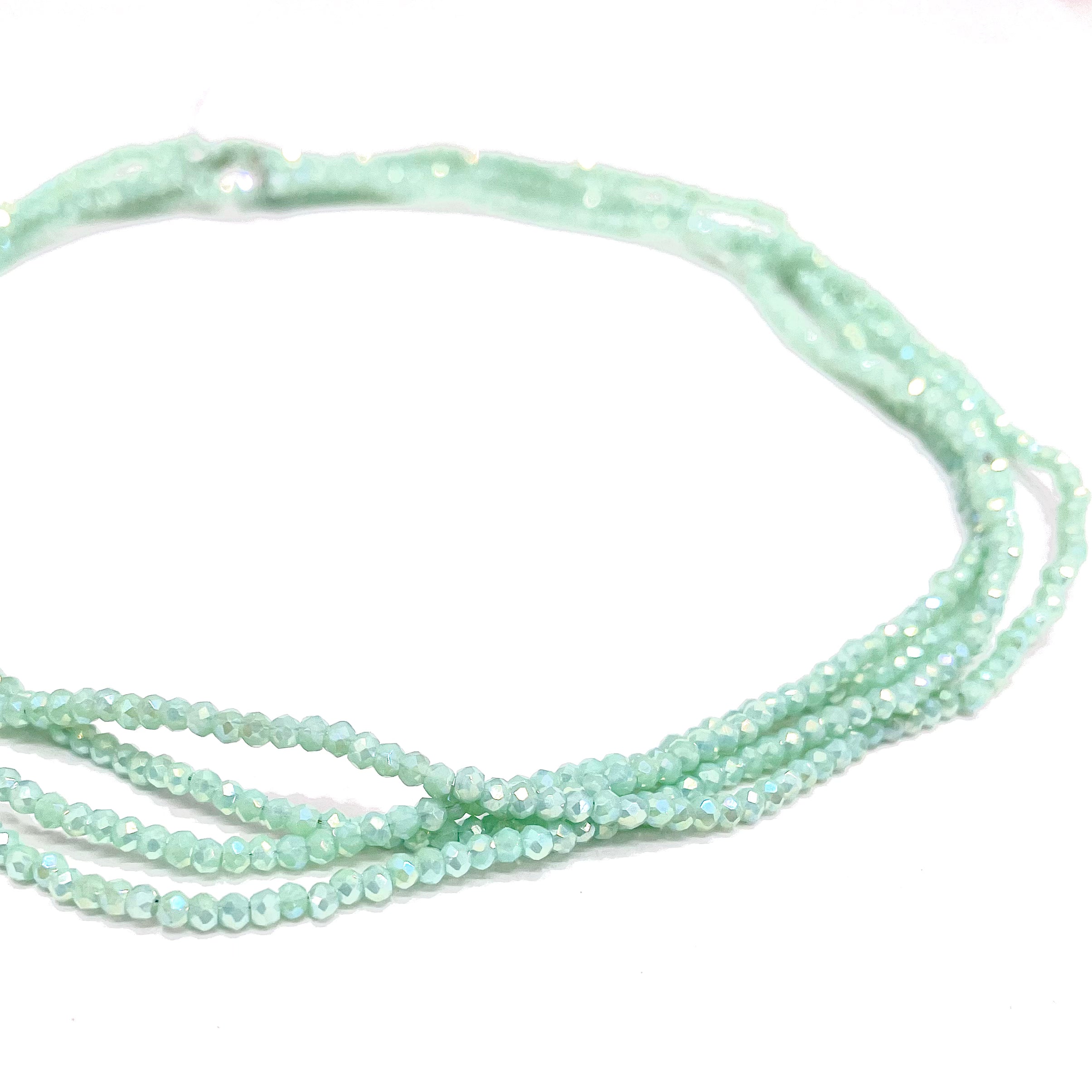 CRISTAL CHATO | VERDE AGUA CLARO TORNASOL