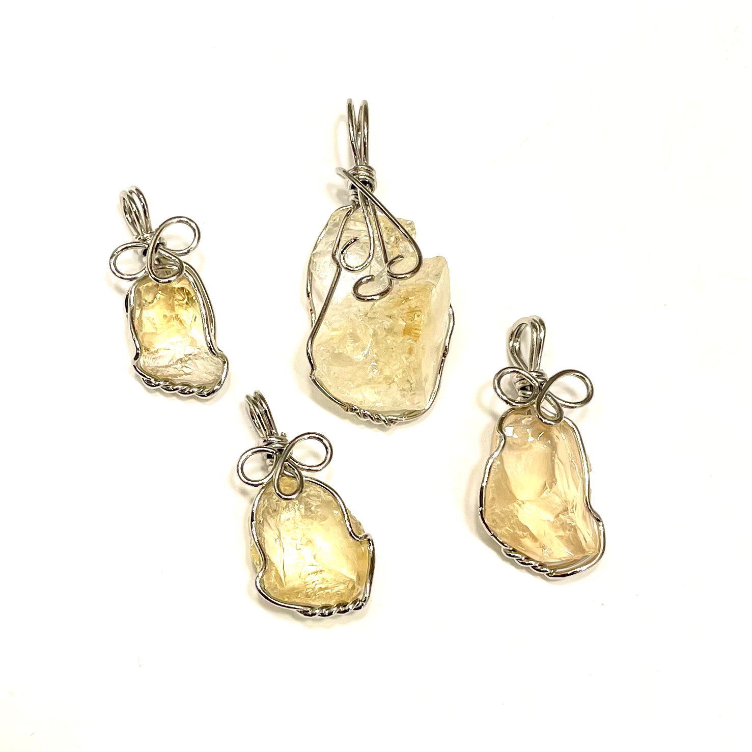 COLGANTE ROCA CITRINO | TAMAÑO IRREGULAR