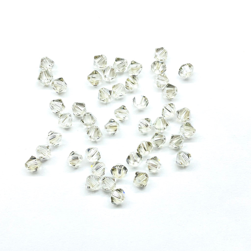 Bead Swarovski Crystals | 3mm | C1 SmT #001 | 25u | Gris claro Satin