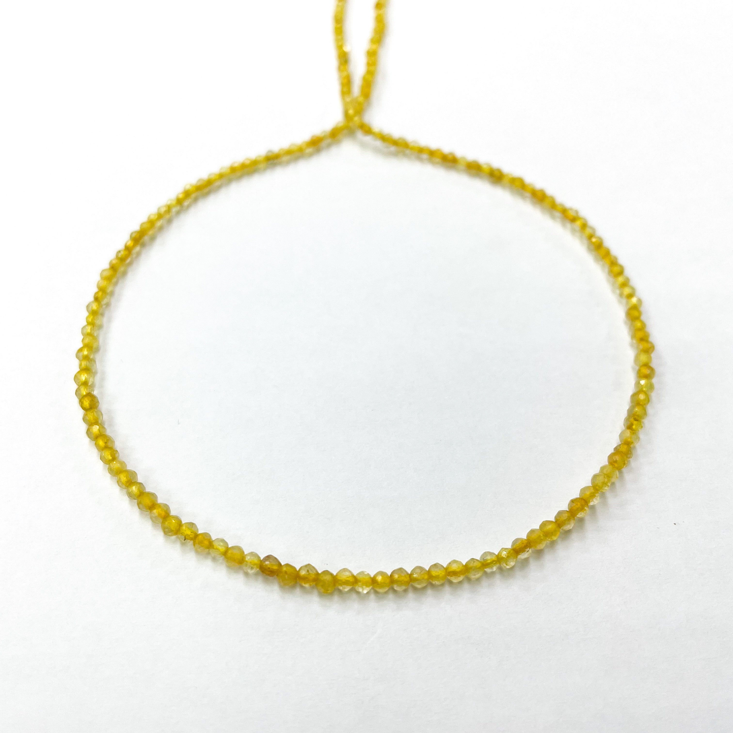 PIEDRAS NATURALES | MINI | OPALO AMARILLO  | 2.5MM (1-8A)