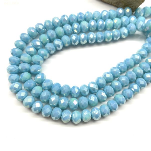 CRISTAL CHATO | 8MM | MATTE TORNASOL CELESTE (13-2G)