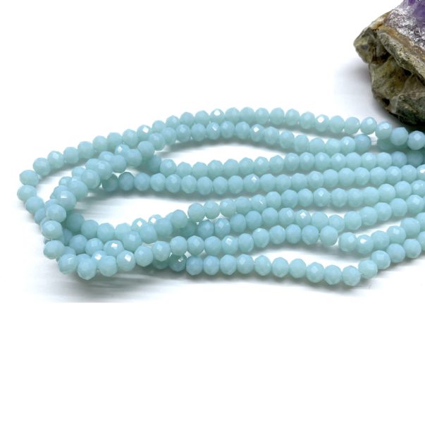CRISTAL CHATO | 6MM | OPALESCENTE CELESTE CLARO (1-15G)