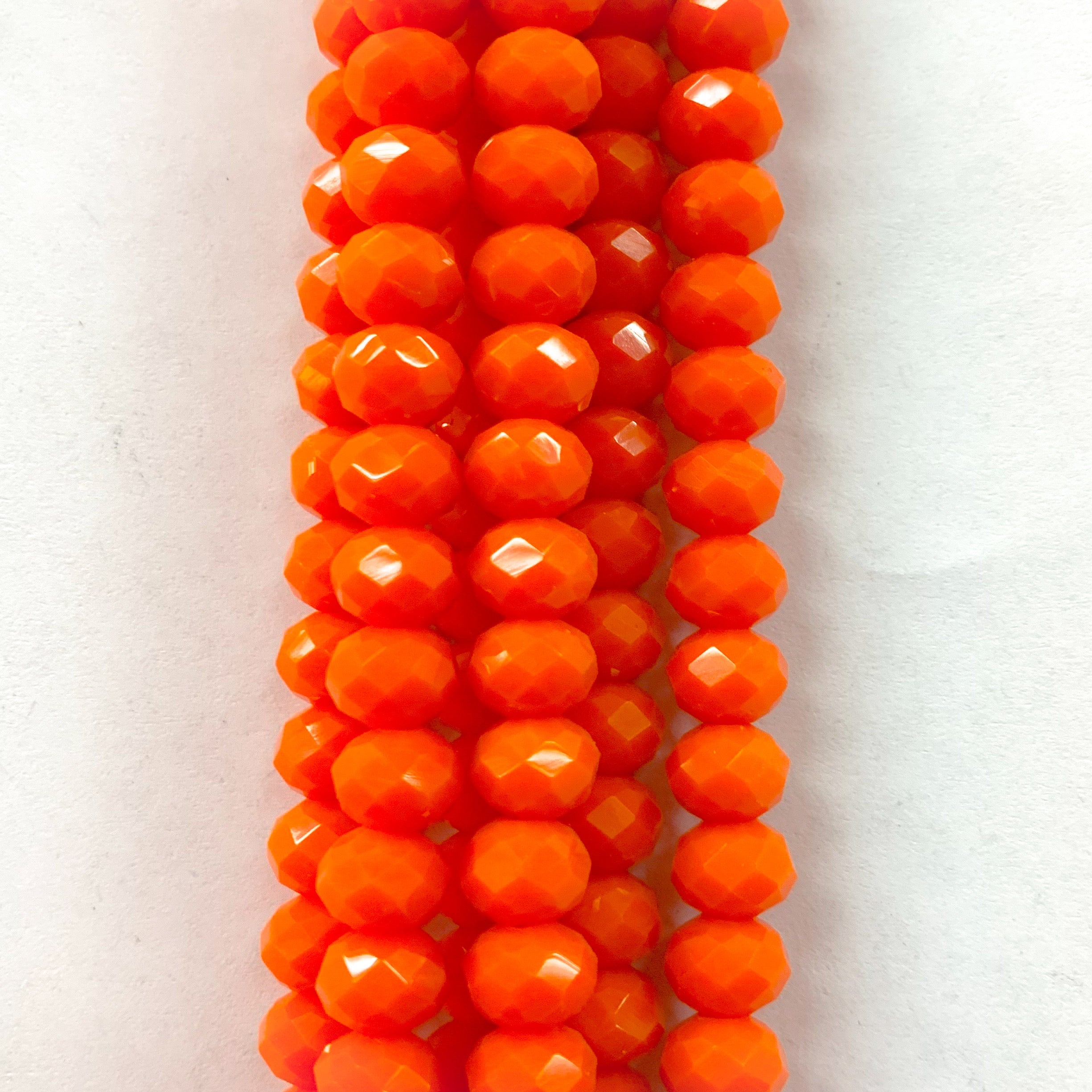 CRISTAL CHATO | 8MM | MATTE NARANJA