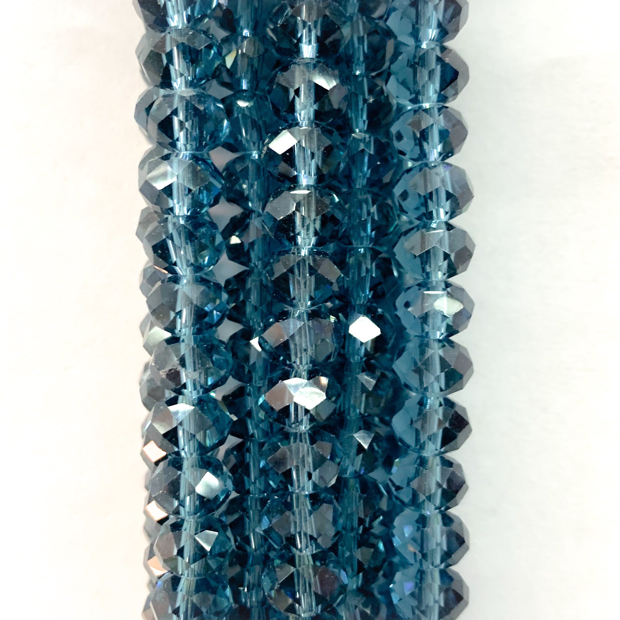 CRISTAL CHATO | 8 MM | TRASLUCIDO AZUL MARINO