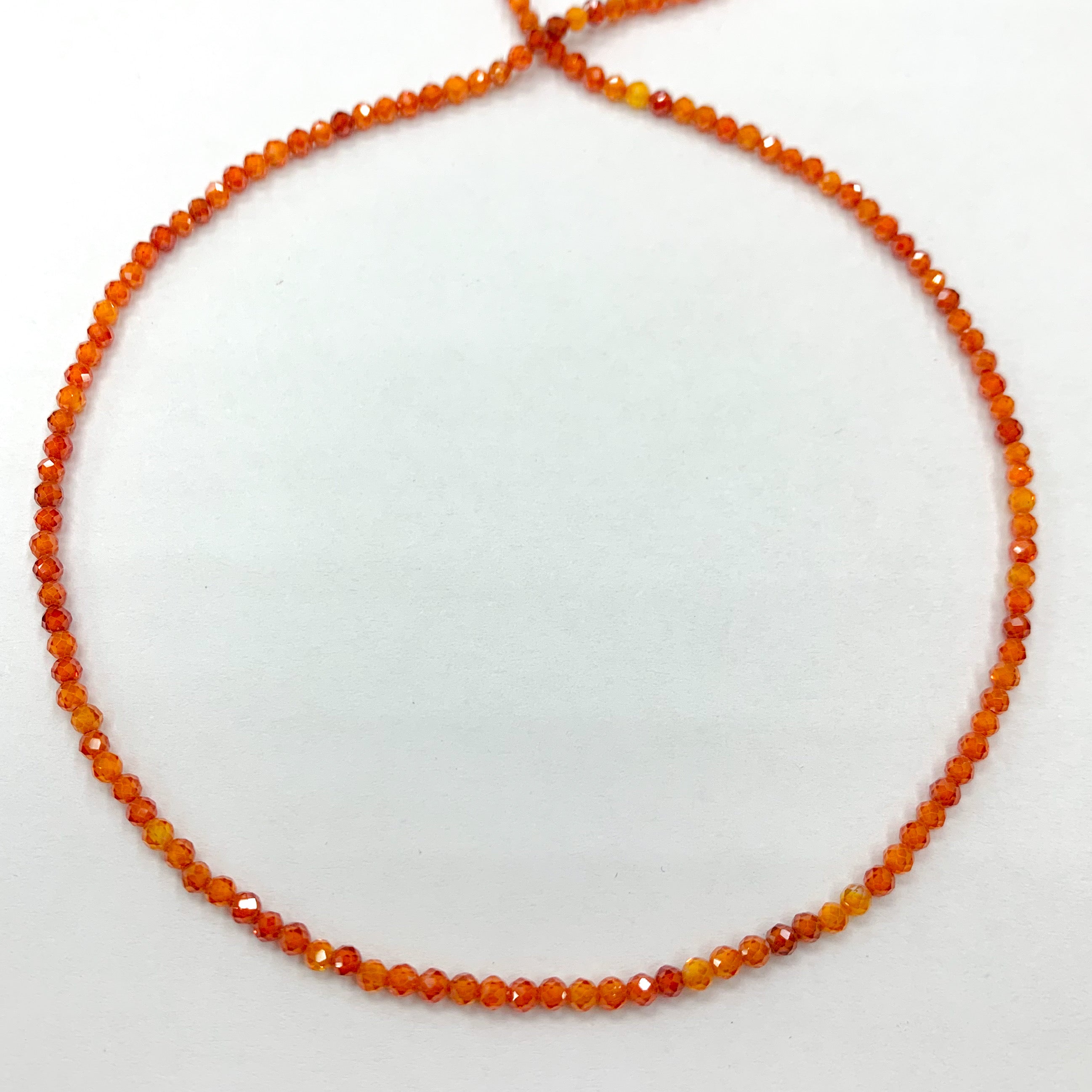 PIEDRAS NATURALES | MINI | CIRCONITA NARANJA | 2MM (1-20A)