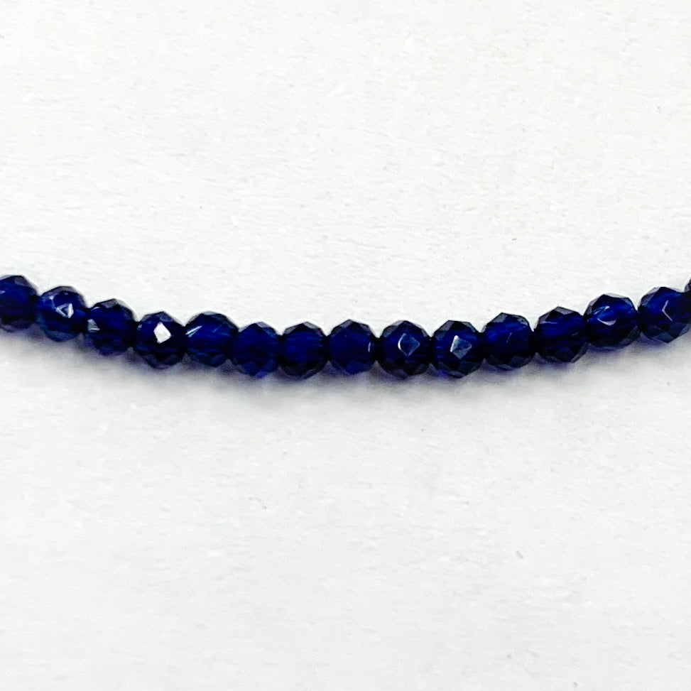 PIEDRAS NATURALES | MINI | CIRCONITA AZUL OSCURO | 2MM (1-22A)