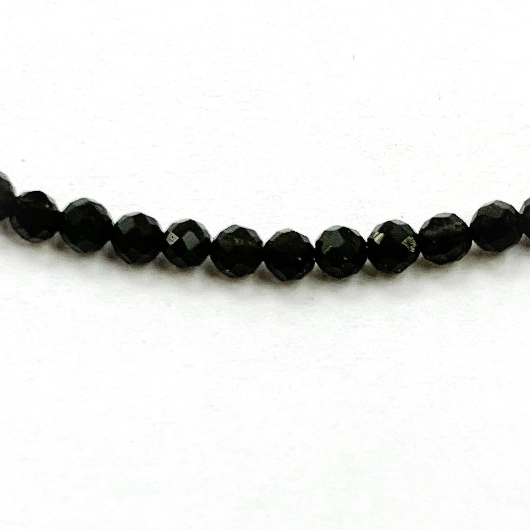 PIEDRAS NATURALES | MINI | OBSIDIANA NEGRA | 2.6MM