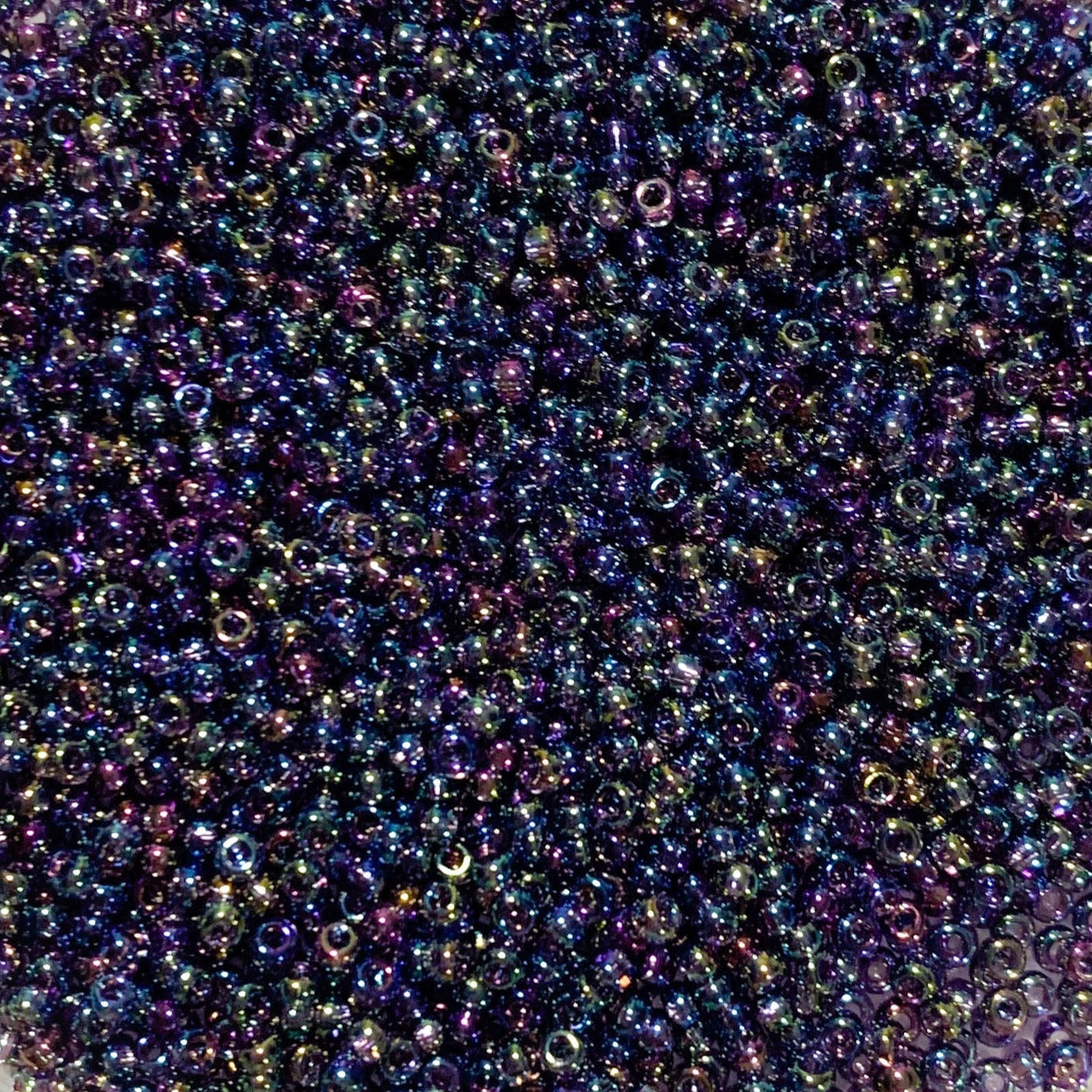 Miyuki Round Rocailles 11/0 | 293RR | Morado AB (C12)