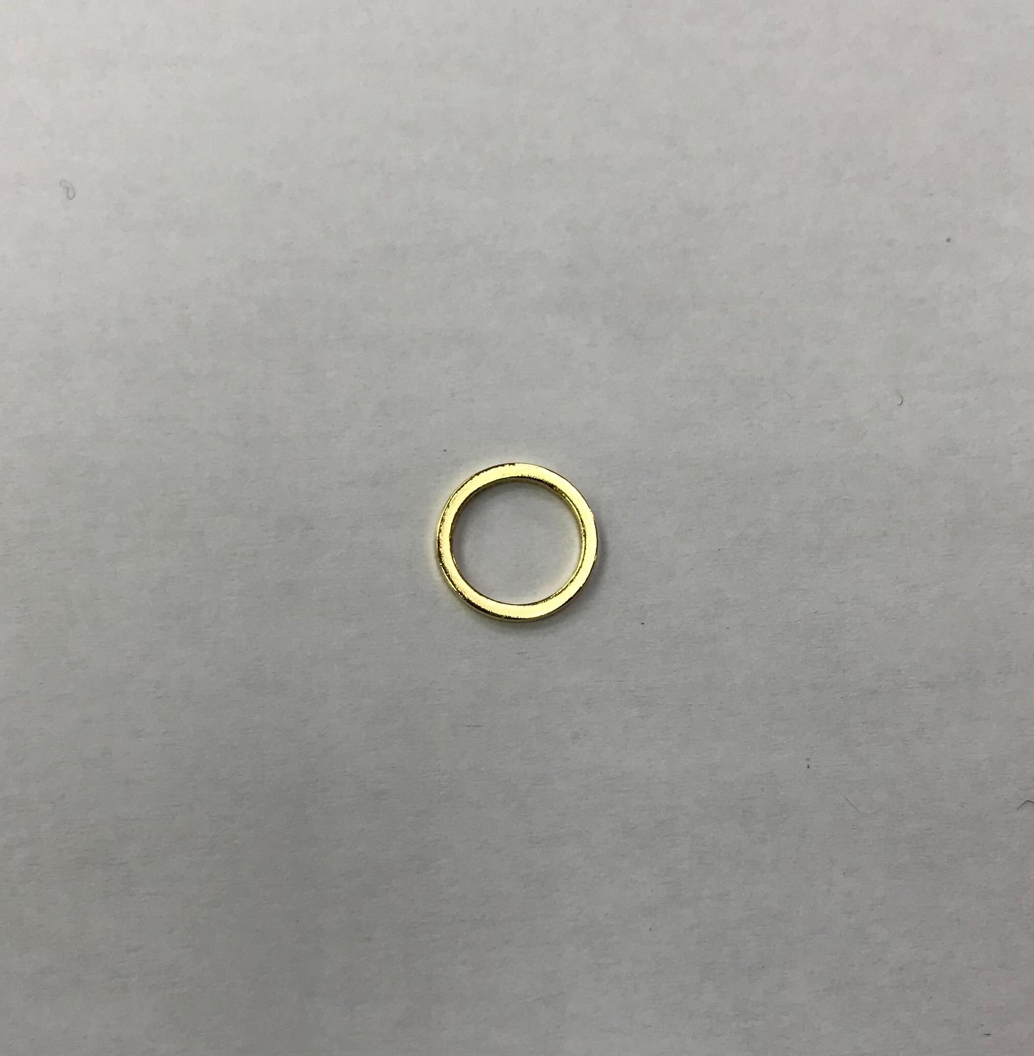 ARGOLLA |BAÑO DE ORO 24K | 10MM