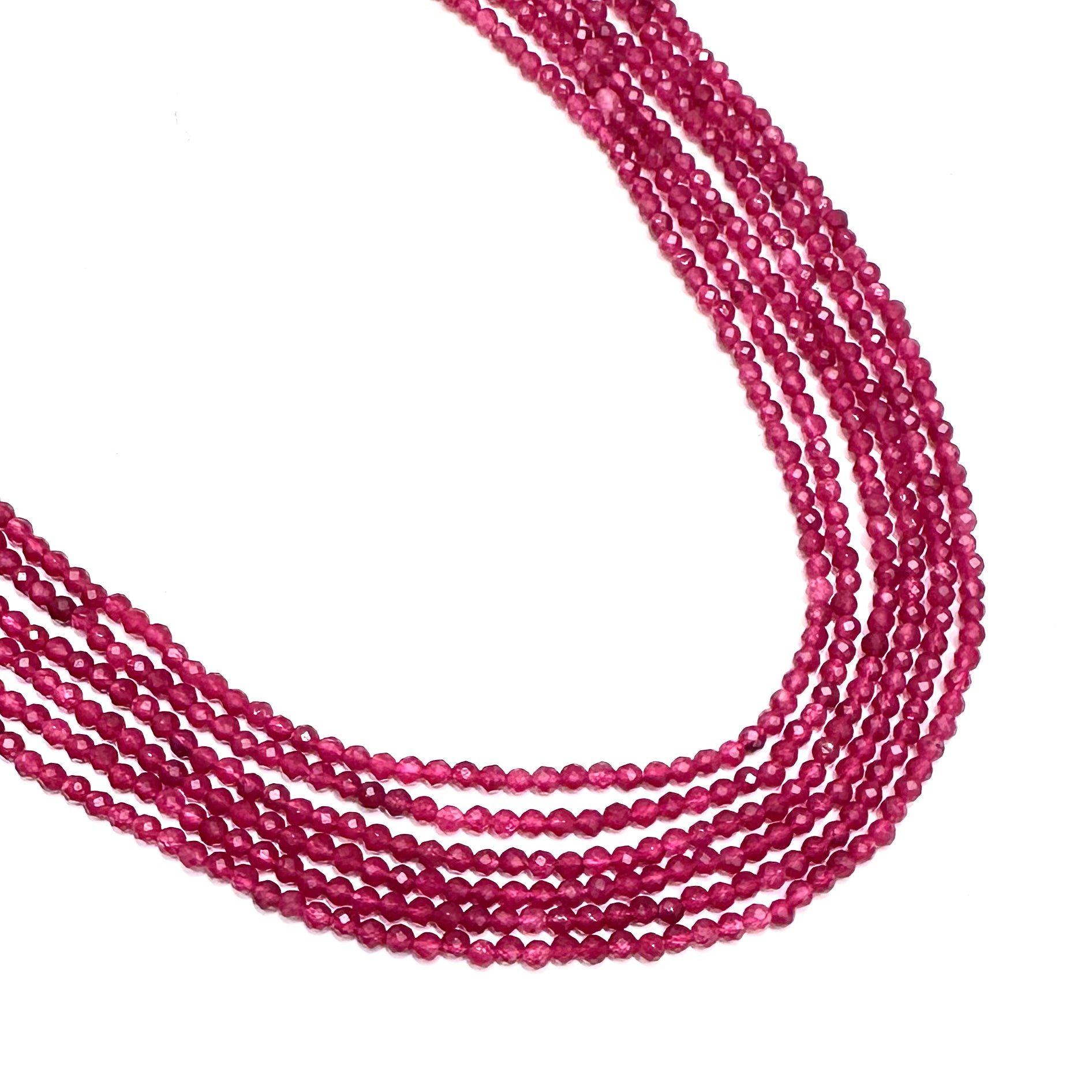 PIEDRAS NATURALES | MINI | AGATA FUCSIA OSC | 2.5MM (5-32A)